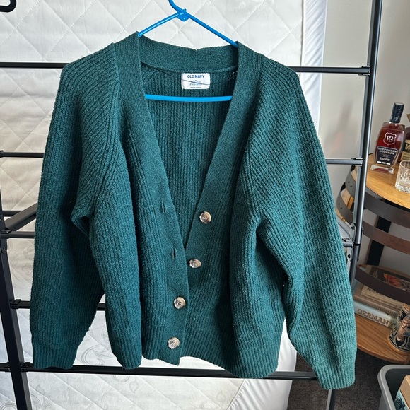 Old Navy Sweaters - Old Navy Green Cardigan Sweater